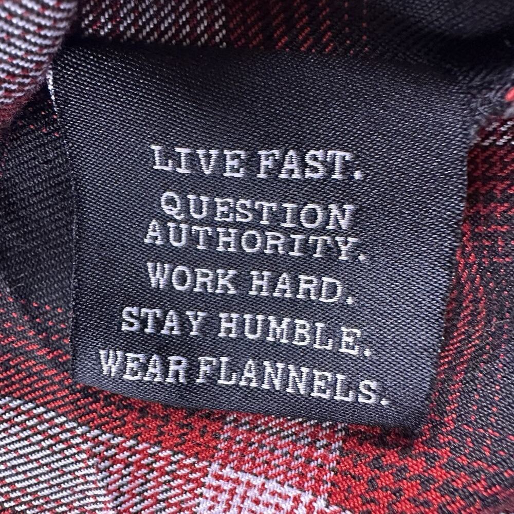 Dixxon Women’s Small ‘The Dillinger’ Red And Black Flannel Rare Sold Out Limited - Picture 14 of 16